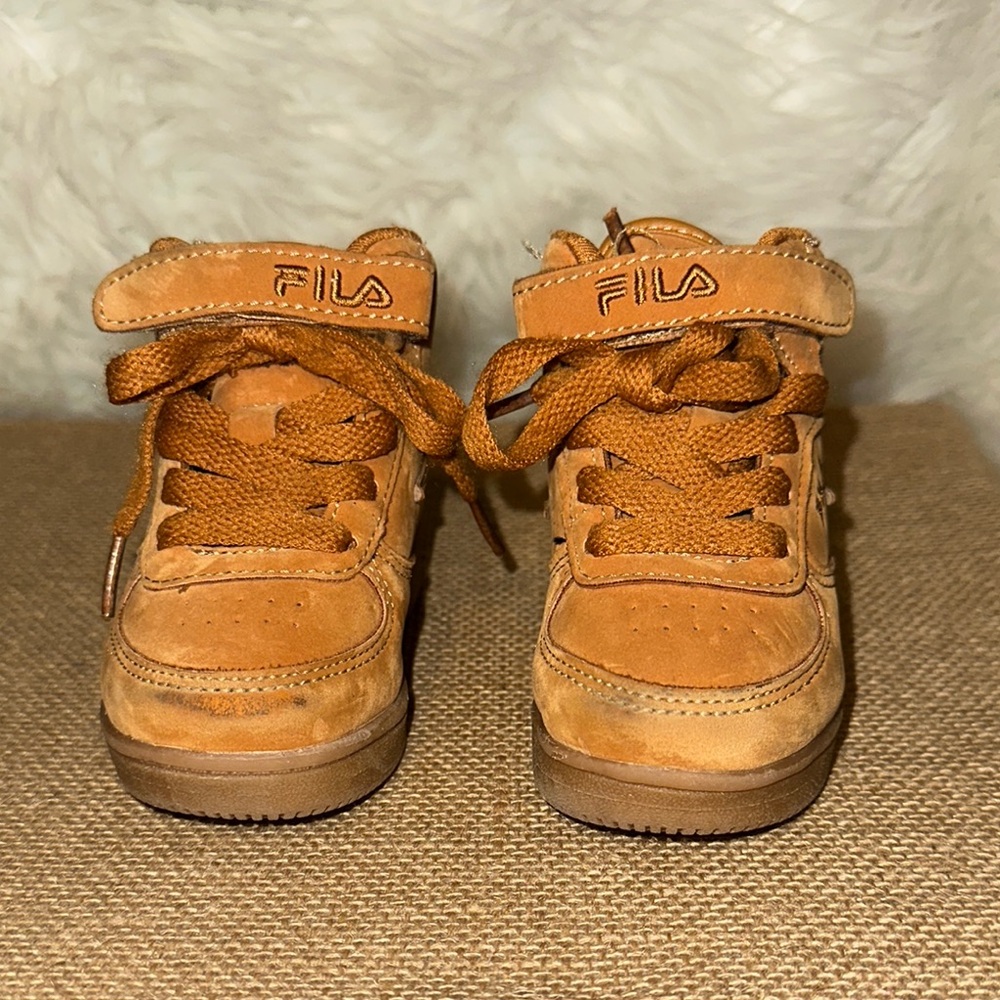 Fila Kids Tan Sneakers